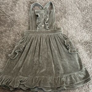 Kate Quinn Ruffle Pinafore Dress